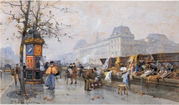 Escenas de París 02 Eugene Galien Pinturas al óleo